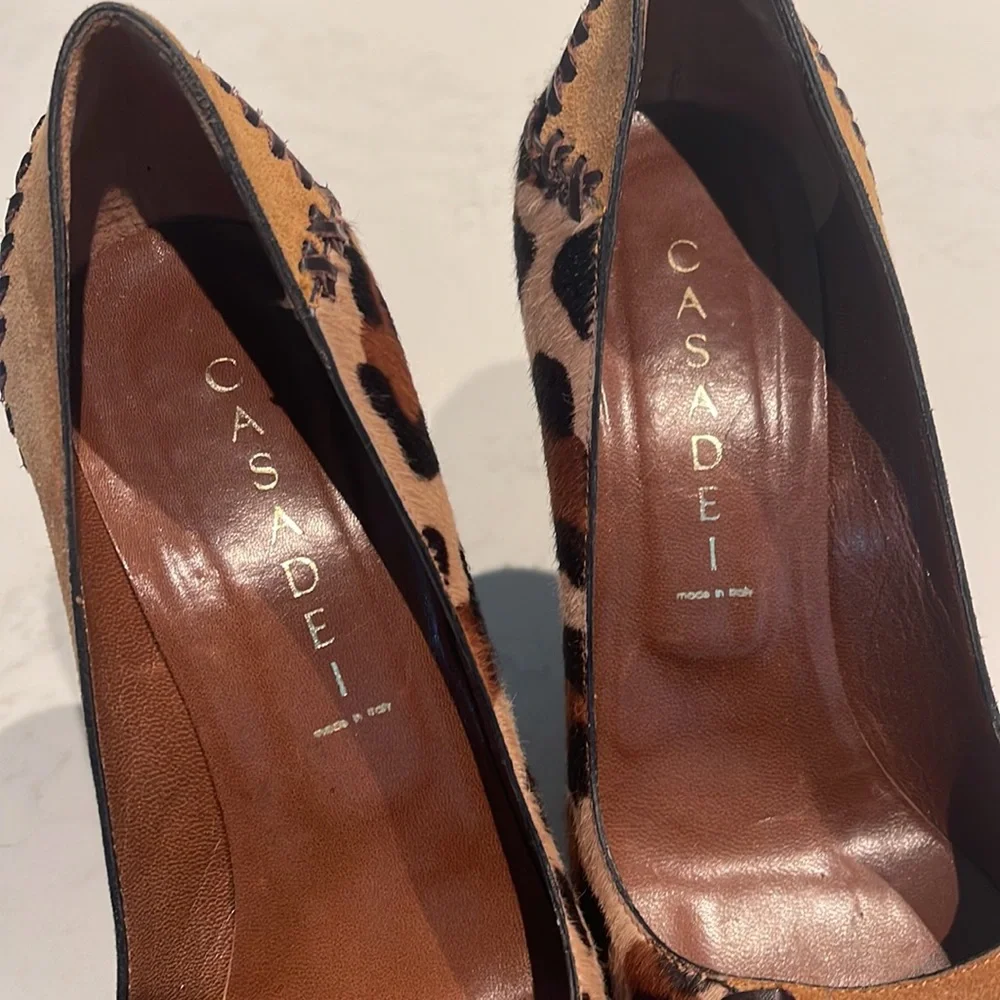 Leather and suede Italian Shoes - Picture 4 of 10